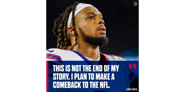 Die Rückkehr des Königs – NFL-Star Damar Hamlin